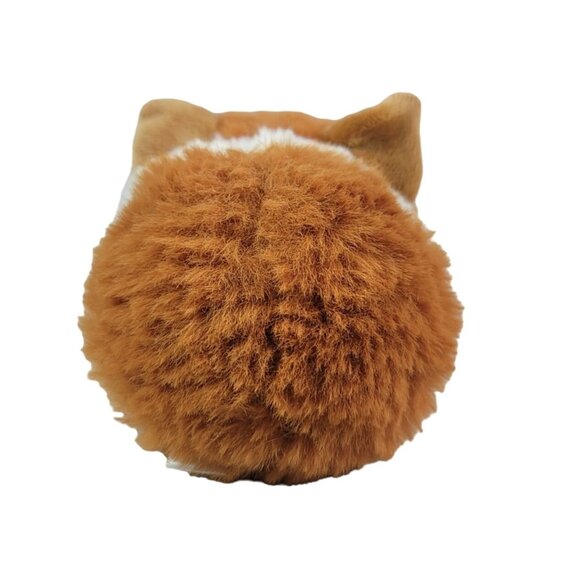 Gund Justice Pet Shop Plush Jill Realistic Guinea Pig Brown White Pink Collar - Picture 3 of 8